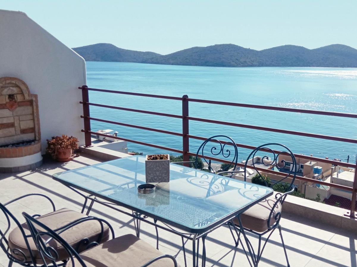 דירות אלונדה Marilena Panoramic Sea View House מראה חיצוני תמונה