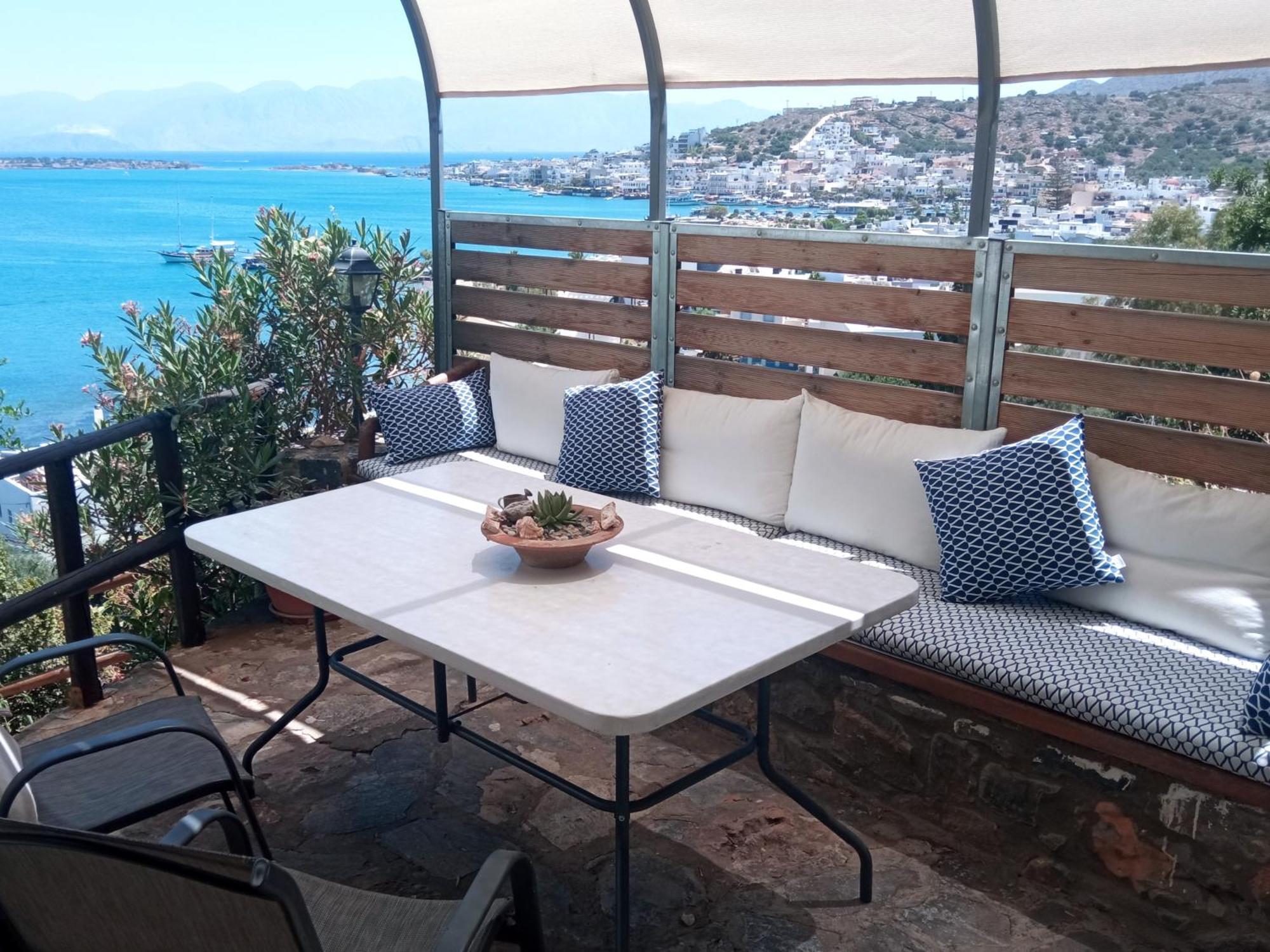דירות אלונדה Marilena Panoramic Sea View House מראה חיצוני תמונה